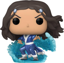 Load image into Gallery viewer, Funko POP! Animation Avatar Katara (Glow in The Dark &amp; Metallic), Exclusive
