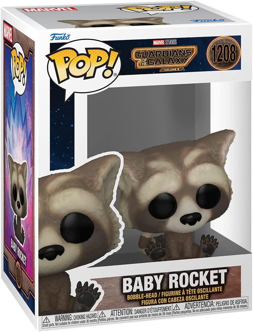 Funko Pop! Marvel: Guardians of The Galaxy Volume 3 - Baby Rocket