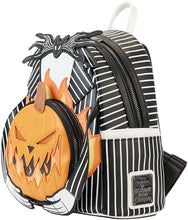 Load image into Gallery viewer, Loungefly Nightmare Before Christmas Jack Pumpkin Head Double Strap Shoulder Bag
