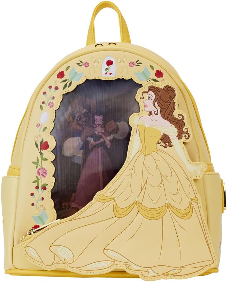 Loungefly Disney Beauty and the Beast Princess Series Lenticular Mini Backpack