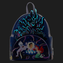 Load image into Gallery viewer, Loungefly X The Little Mermaid Ursula Lair Glow Double Strap Shoulder Bag
