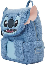 Load image into Gallery viewer, Loungefly Disney Stitch Plush Sherpa Mini Backpack
