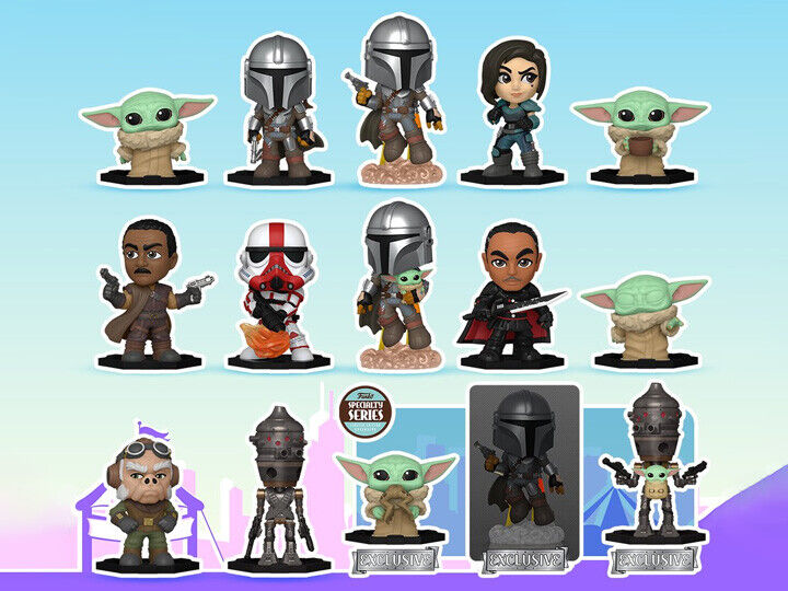 Funko Star Wars The Mandalorian Mystery Minis Specialty Series Case of 12