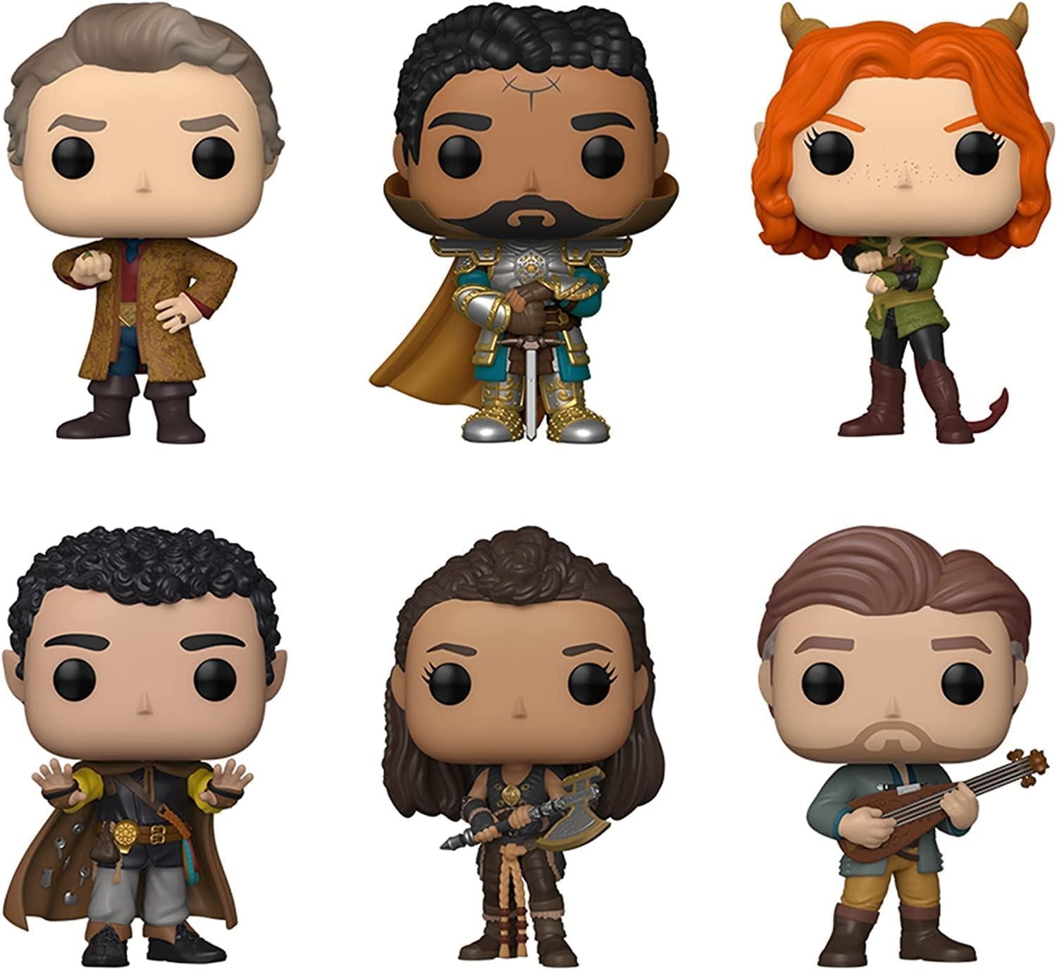 Funko Pop! Dungeons and Dragons Honor Among Thieves: - Set of 6 - Edgin, Holga,