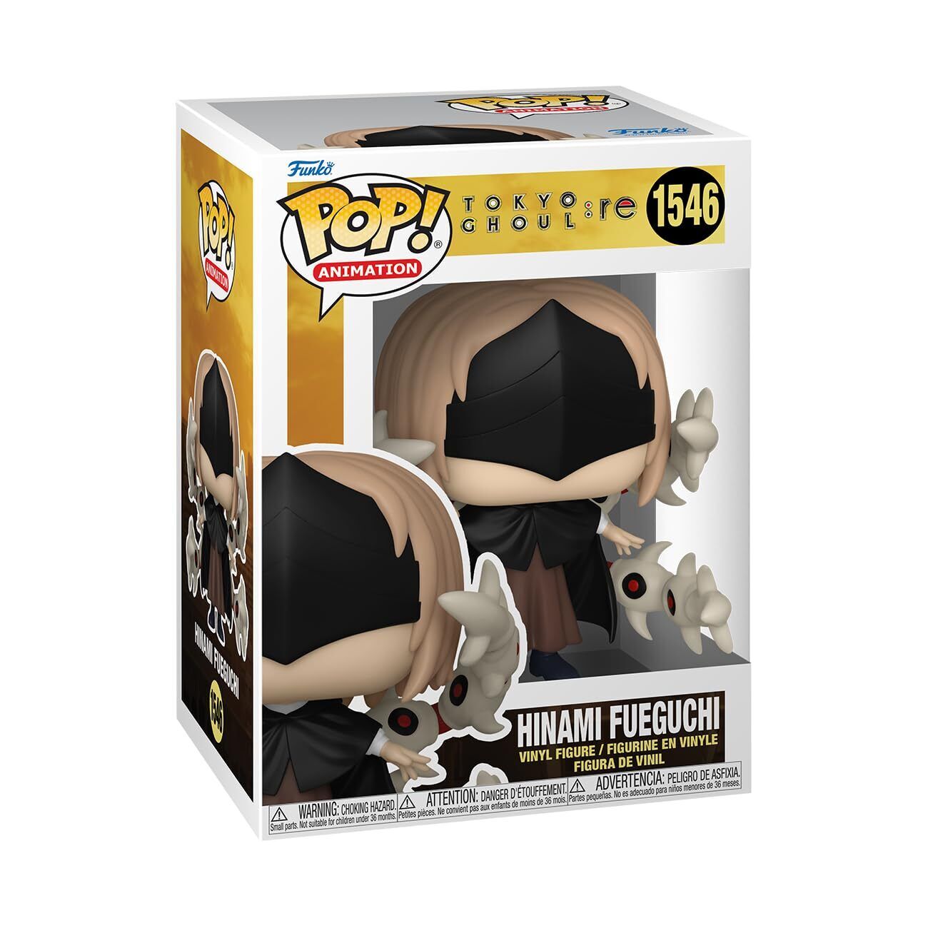 Funko Pop! Animation: Tokyo Ghoul:re - Hinami Fueguchi Common W/Protector