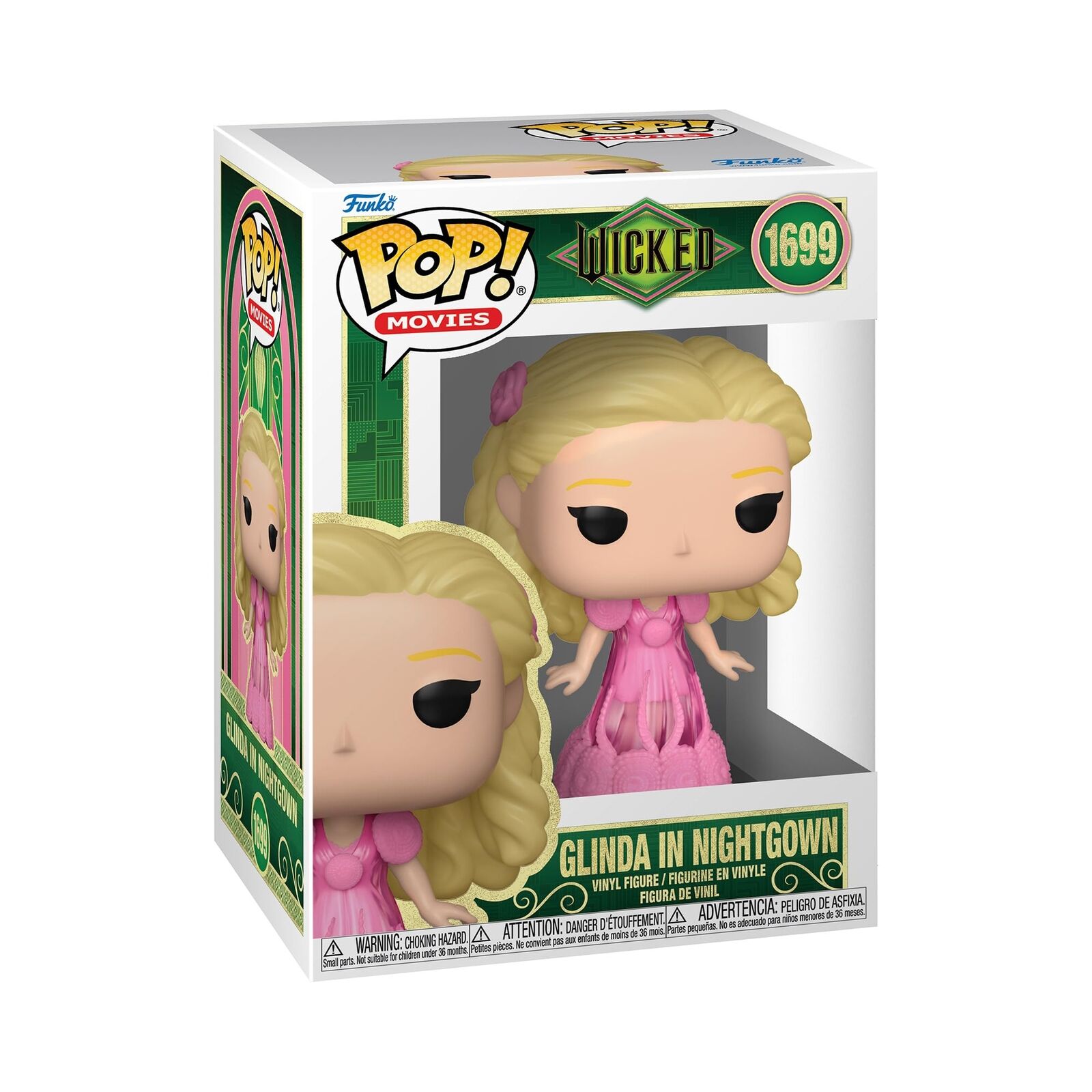 Funko Pop! Movies: Wicked - Glinda in Nightgown With Protector