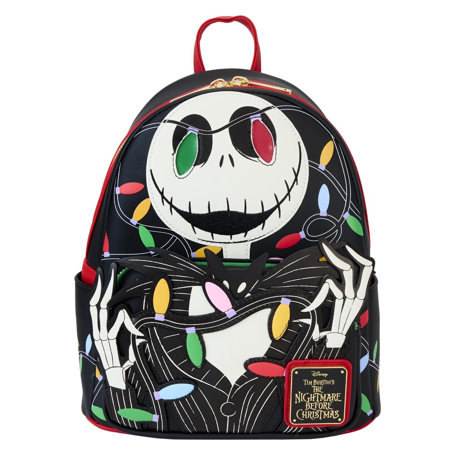 Loungefly Disney NBC Smiling Jack Light Up Mini Backpack