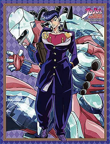 JoJo S3 - Josuke & Shining Diamond Sublimated Throw Blanket