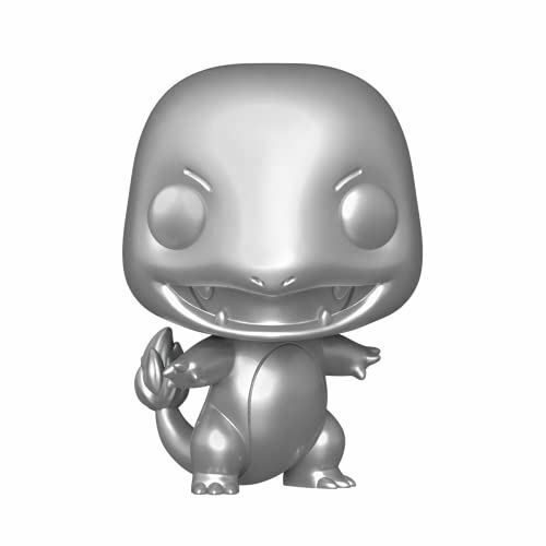 Funko Pop! Games: Pokemon - Charmander (Silver Metallic) 3.75 inches