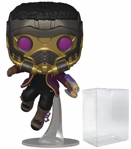 POP Marvel: What If? - T'Challa Star-Lord Funko Pop! Vinyl Figure (Bundled with