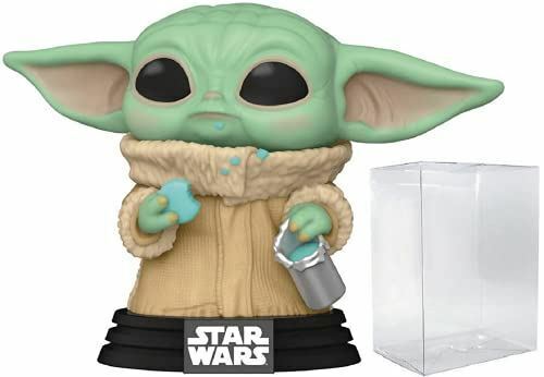 Star Wars: The Mandalorian - Grogu with Cookie [The Child] Funko Pop! Vinyl Figu