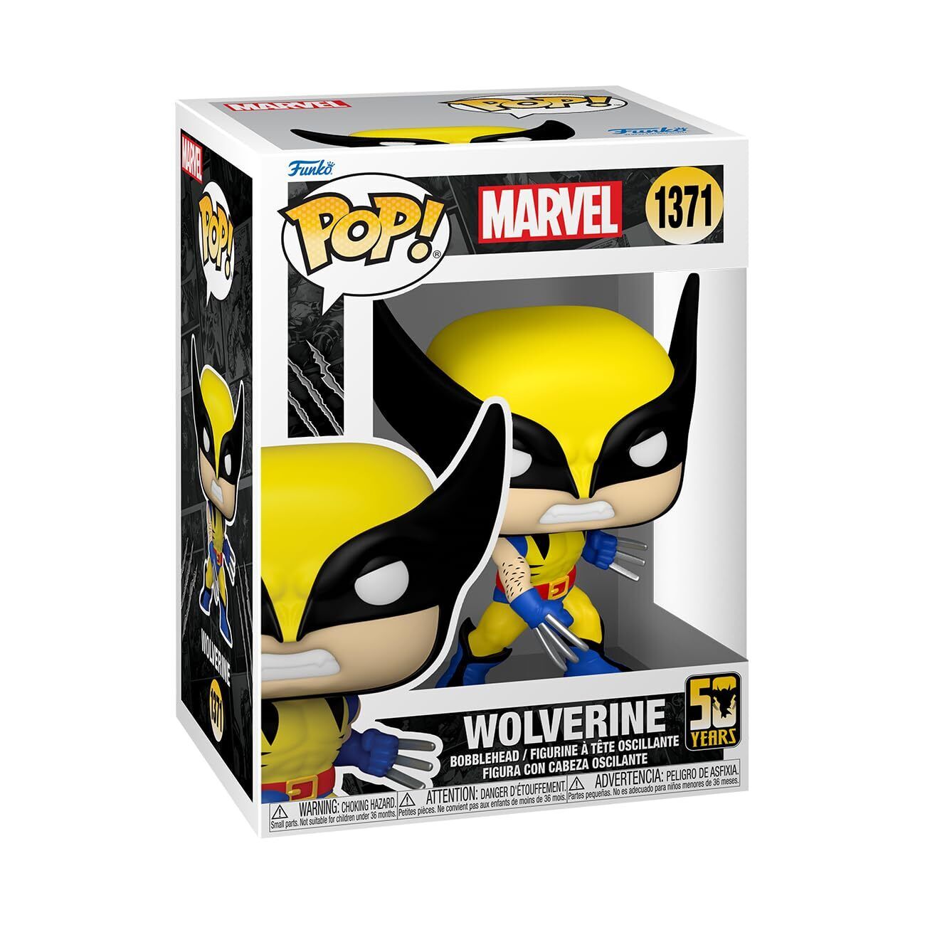 Funko Pop! Marvel: Wolverine 50th Anniversary - Wolverine (Classic)