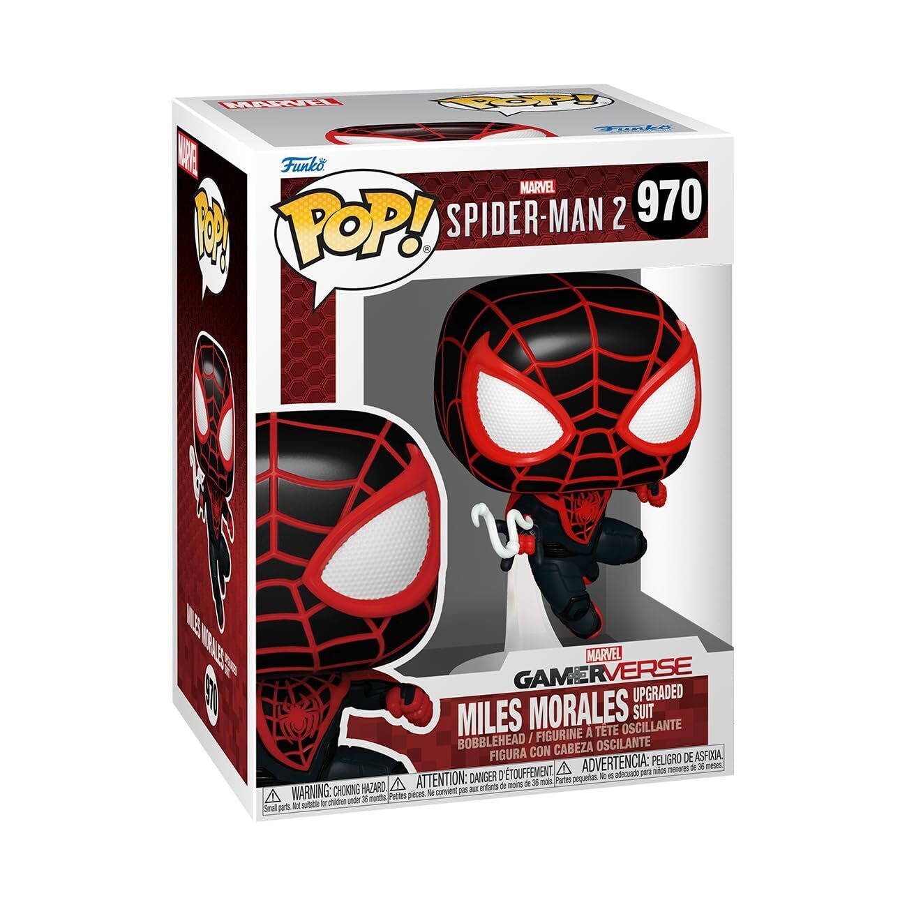 Funko Pop! Marvel: Gamerverse - Spider-Man 2, Miles Morales Upgraded Suit