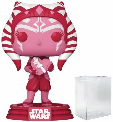 Star Wars: Valentines - Ahsoka Tano Funko Pop! Vinyl Figure (Bundled with Compat