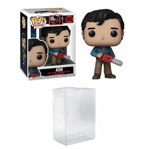 Funko Pop! Movies: Evil Dead Anniversary - Ash Bundled with EcoTEK Pop Protector