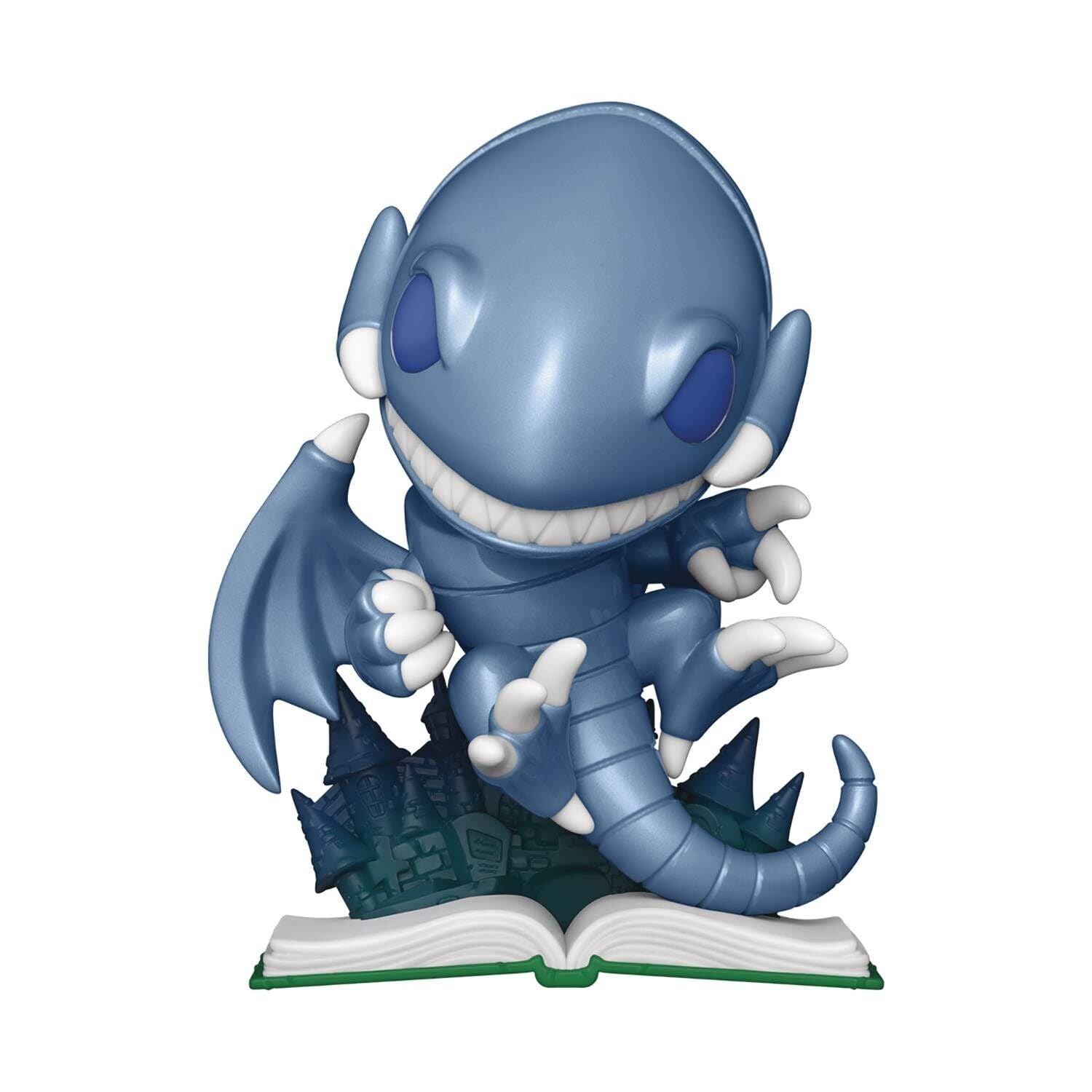 Funko POP Animation: Yu-Gi-Oh - Blue Eyes Toon Dragon (Mettalic) Exclusive