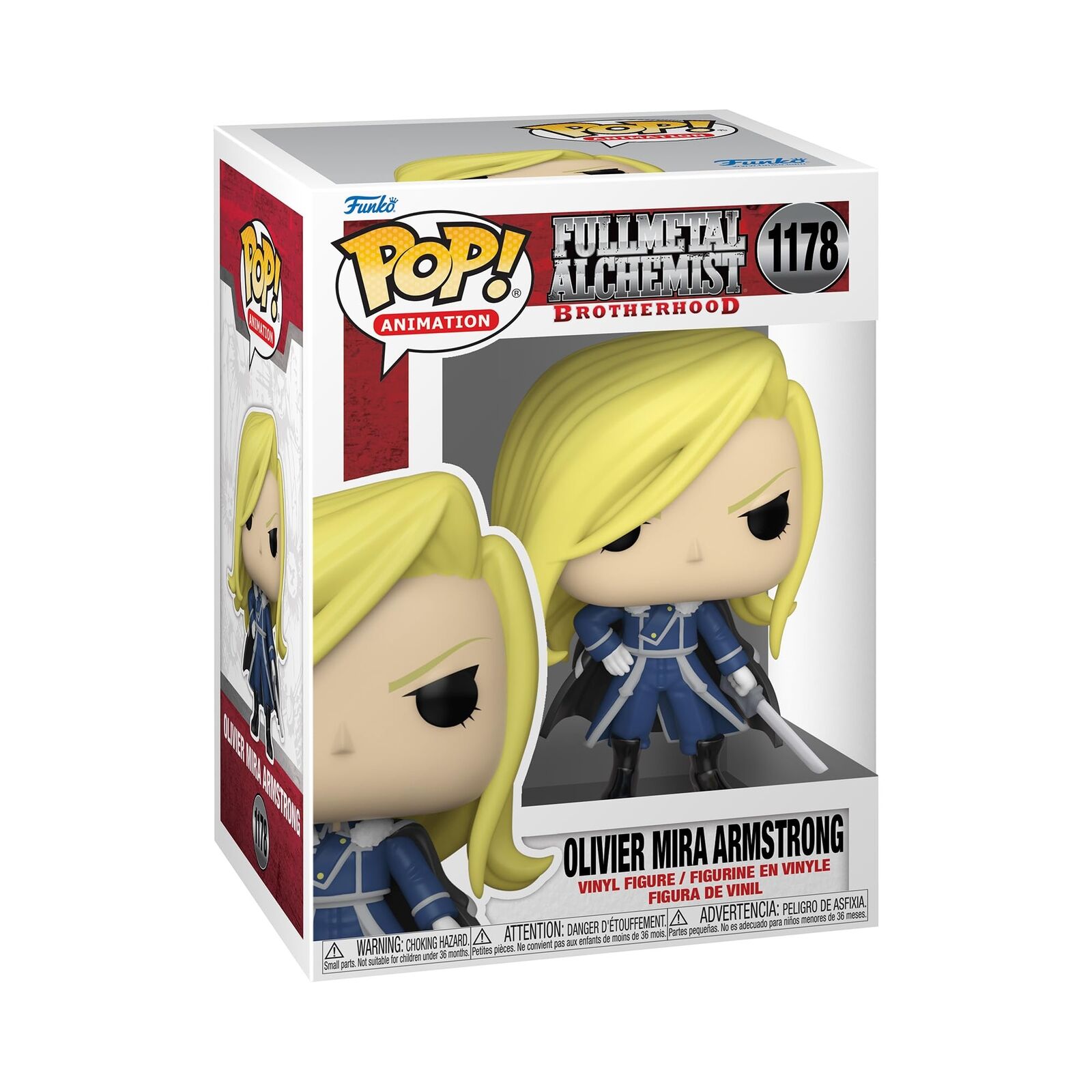 Funko Pop! Animation: Full Metal Alchemist: Brotherhood - Oliver Mira Armstrong