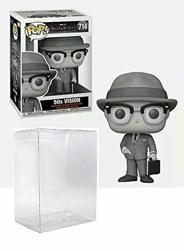 Vision 50's Pop #714 Pop TV: Wanda Vision Vinyl Figure (Bundled with EcoTek Prot