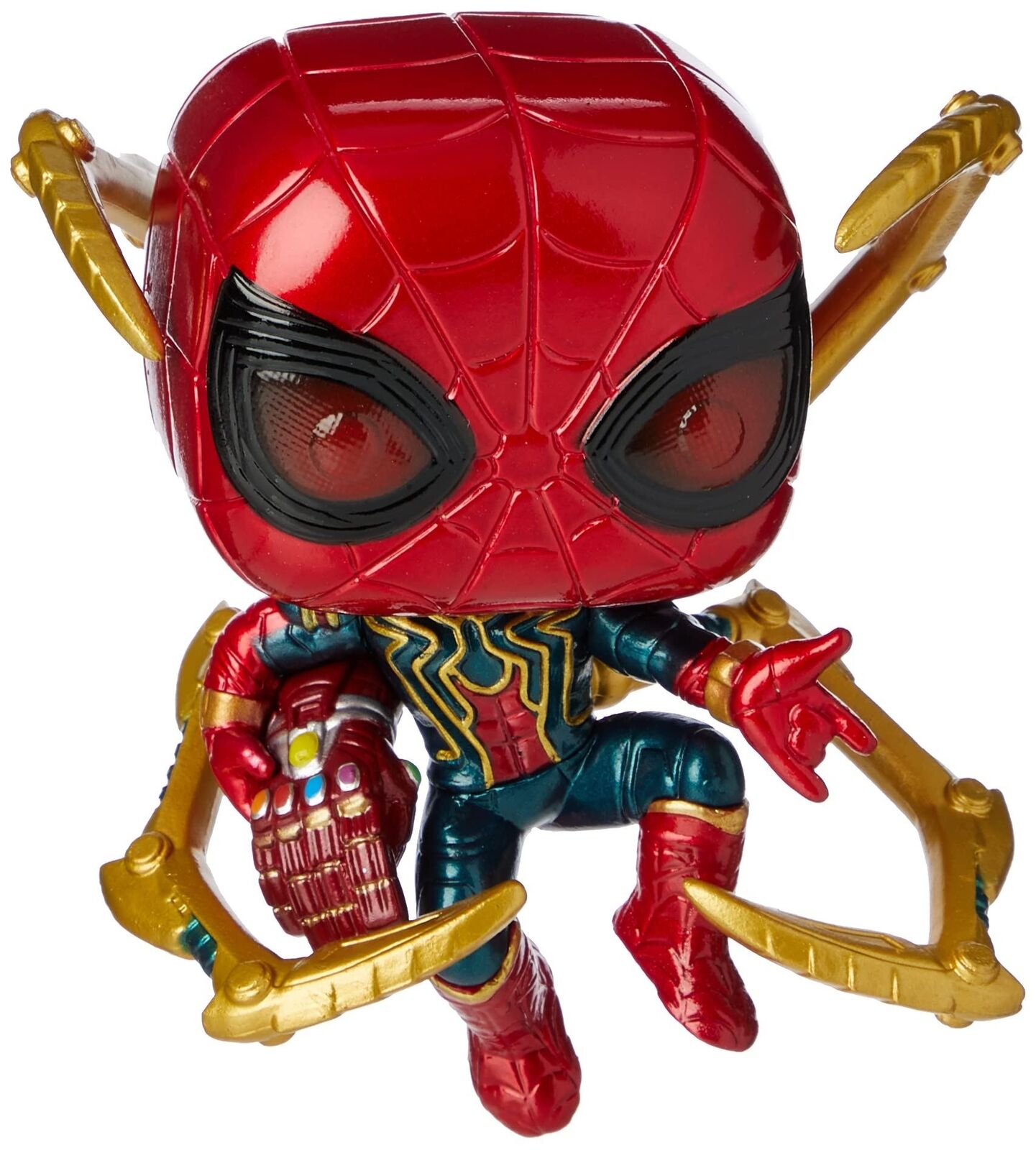 Funko Pop! Marvel: Avengers Endgame - Iron Spider with Nano Gauntlet, Multicolor