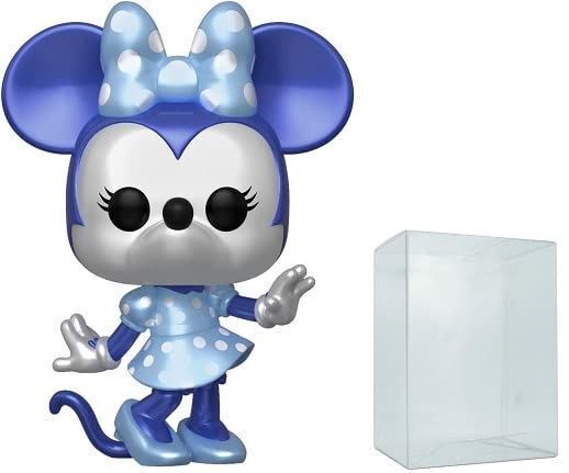 Funko Pop Disney: Make A Wish - Minnie Mouse Metallic (Bundled with Eco Tek Prot