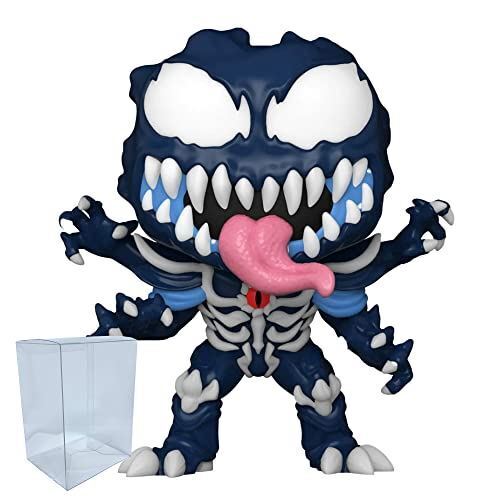 Monster Hunters - Venom Funko Pop with Protector Bundle – Includes Marvel: Monst