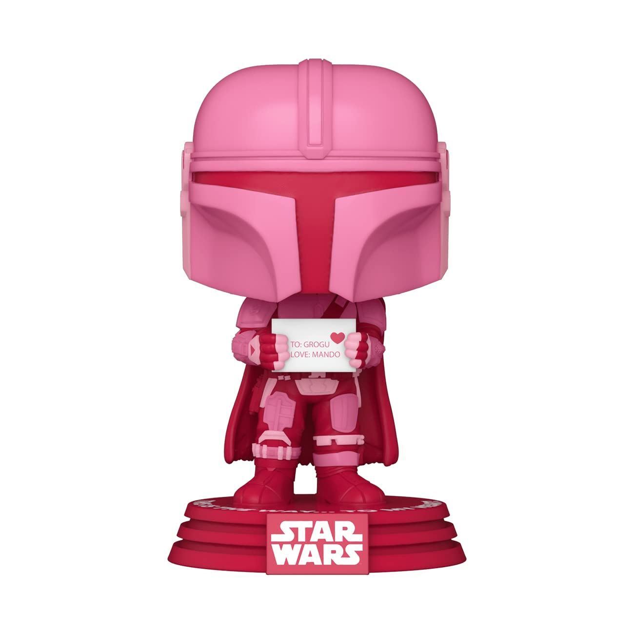 Star Wars: Valentines - Mandalorian [Din Djarrin] Funko Pop! Vinyl Figure (Bundl