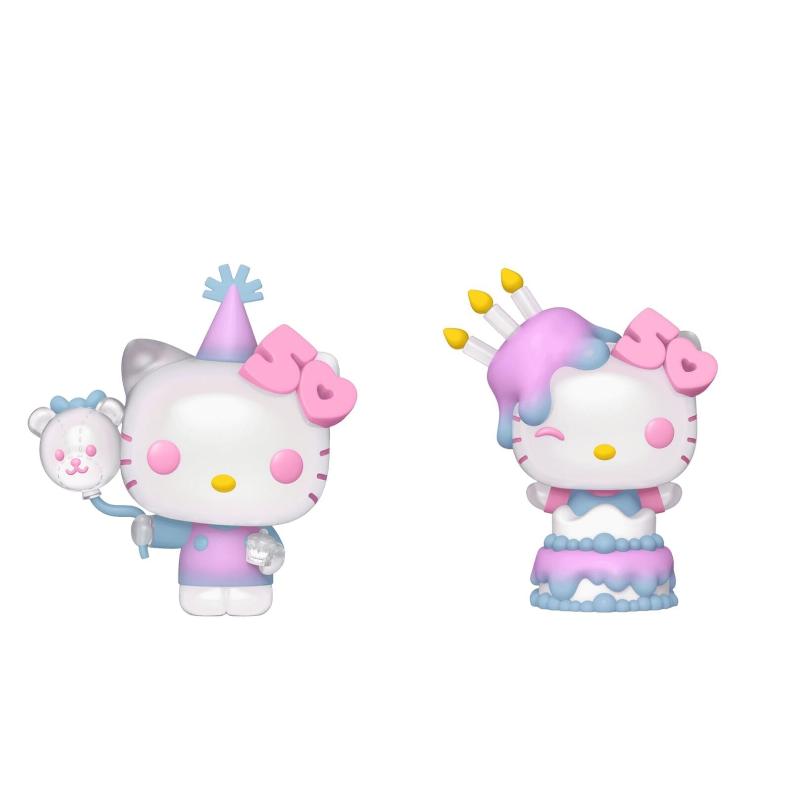 Funko Pop! Hello Kitty 50th Anniversary Set of 2 - Hello Kitty in Cake and Hello