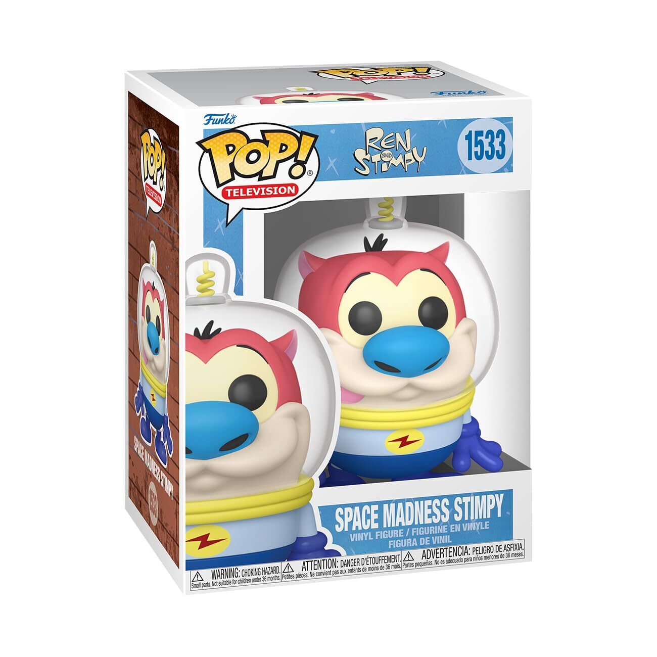 Funko Pop! TV: Nick Rewind - The Ren & Stimpy Show, Space Madness Stimpy