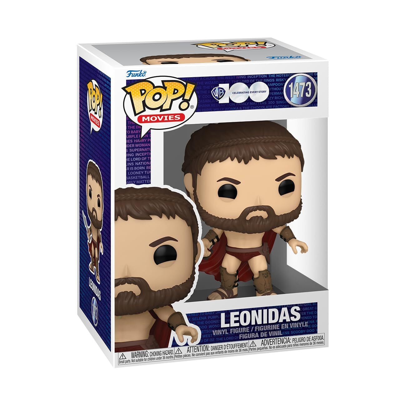 Funko Pop! Movies: WB 100-300, Leonidas with Chase (Styles May Vary)