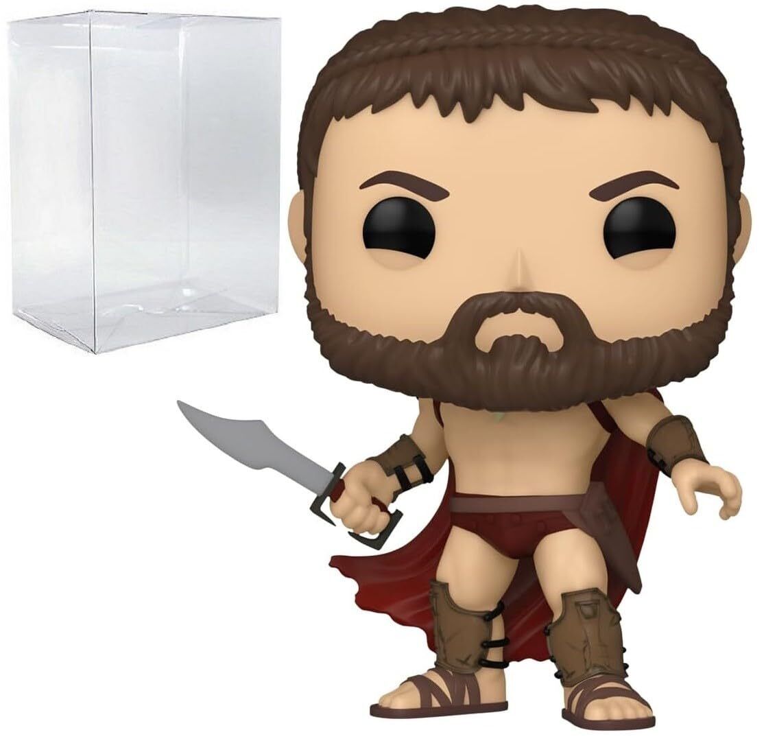 POP Movies: WB 100-300, Leonidas Funko Vinyl Figure (Bundled with Compatible Box