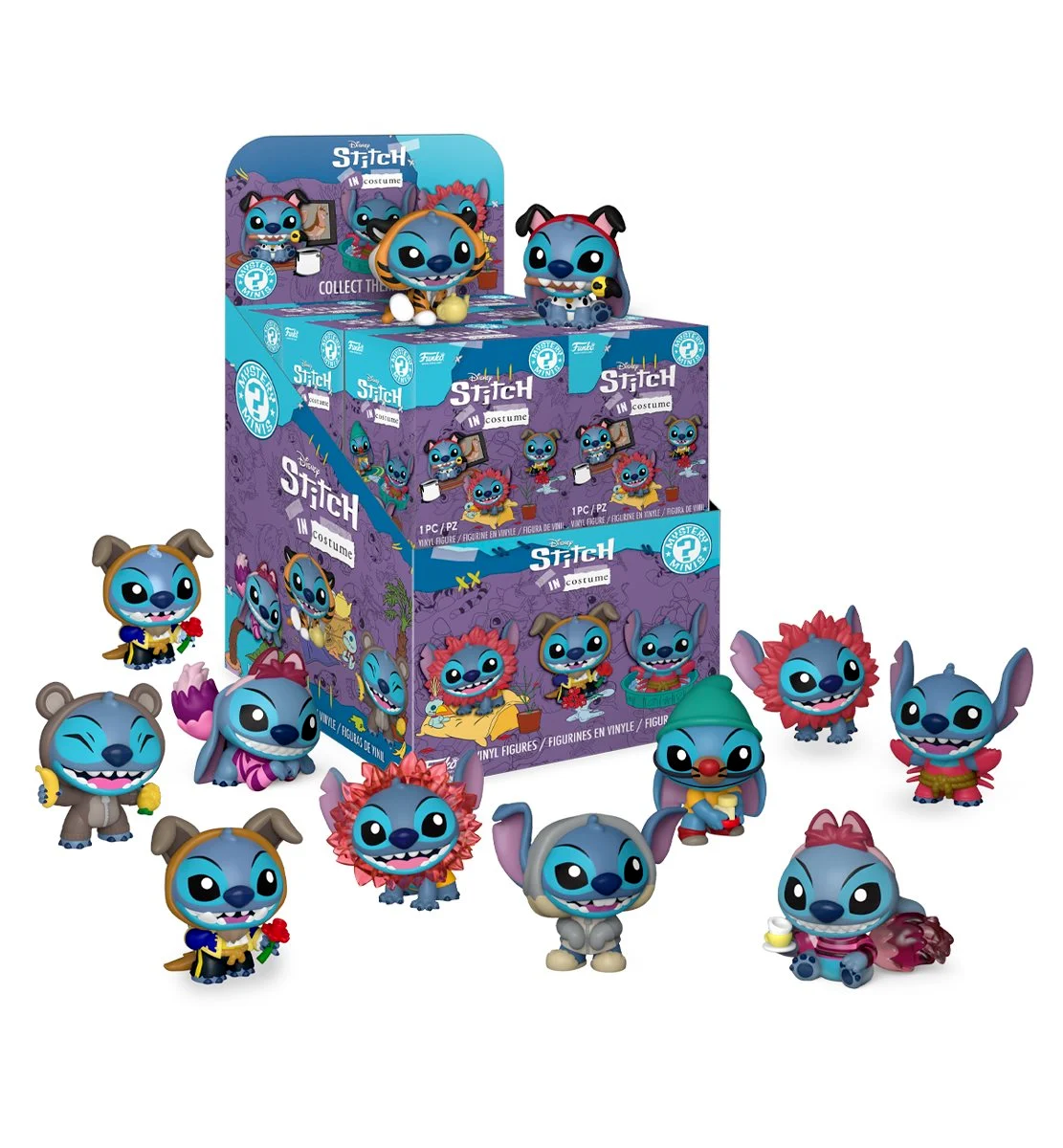 Lilo & Stitch Costume Stitch Funko Mystery Minis Mini-Figure Master Case of 12