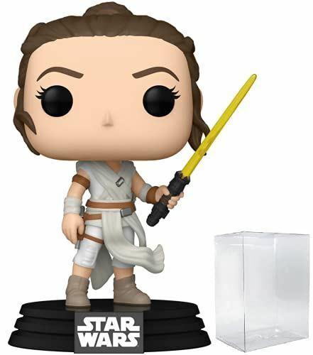 Funko Pop! Star Wars: The Rise of Skywalker - Rey with Yellow Lightsaber Vinyl F