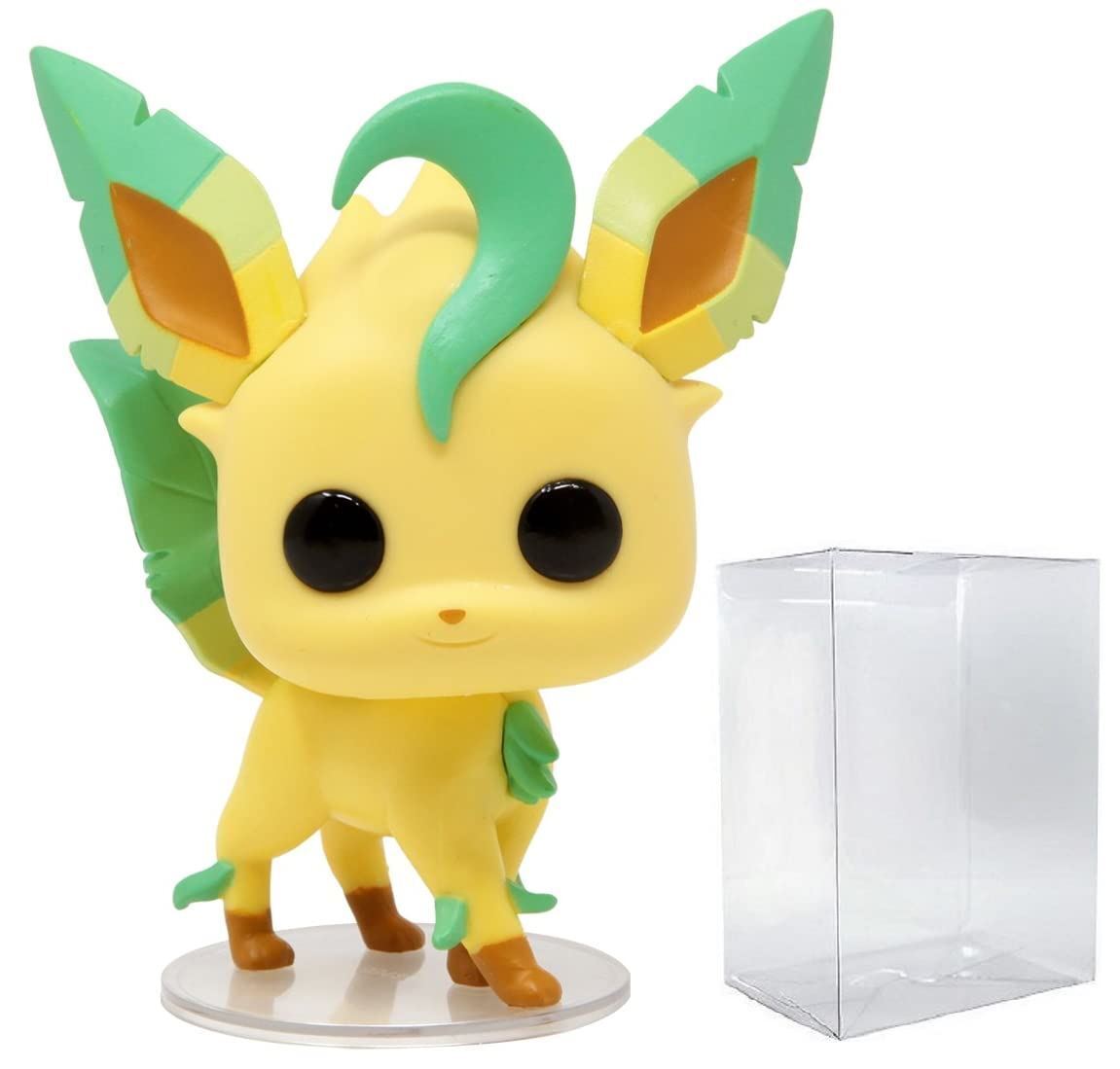 Pokemon - Leafeon Pop! Vinyl Figure (Bundled with Compatible Pop Box Protector C