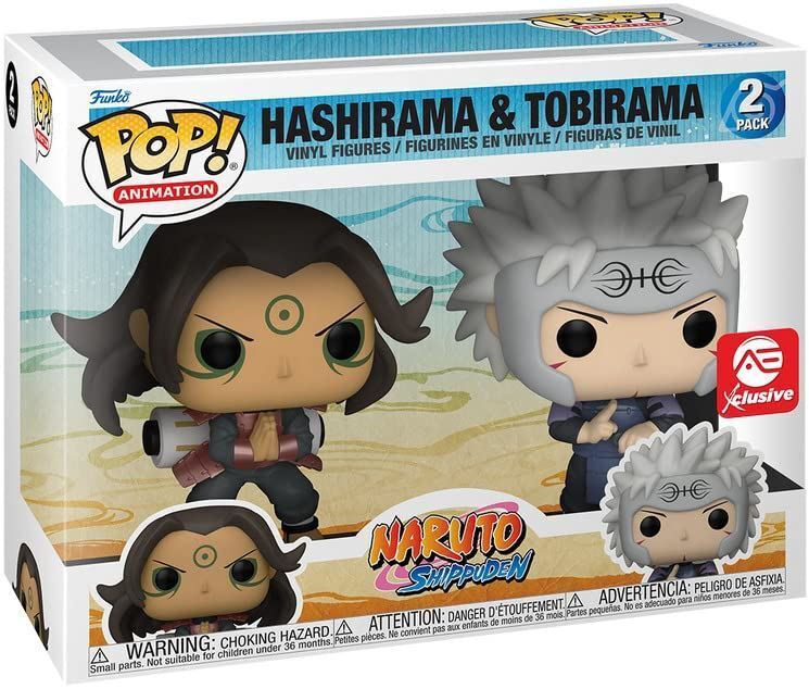 FUNKO POP! ANIMATION: Naruto - Hashirama & Tobirama 2 Pack (AE Exclusive)