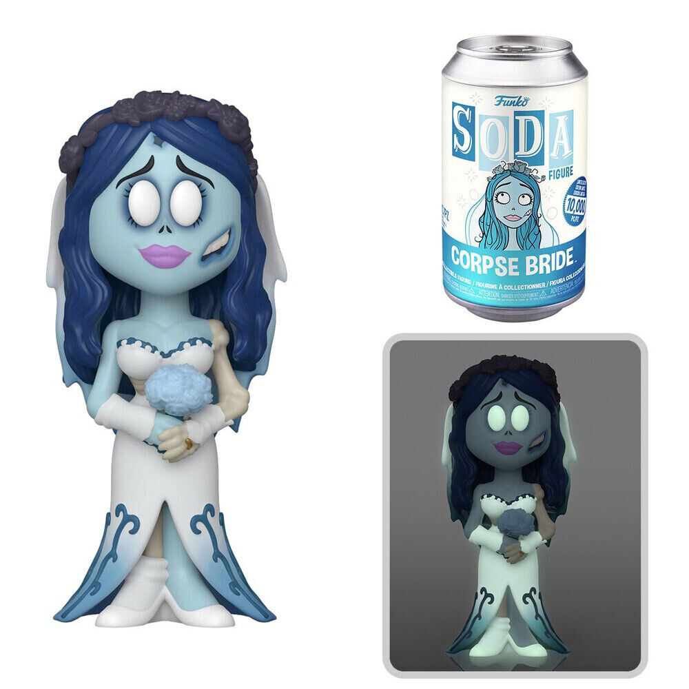 Funko Soda Corpse Bride CHASE GITD 1/3,000 & Common 1/8,700 Chase & Common Set!