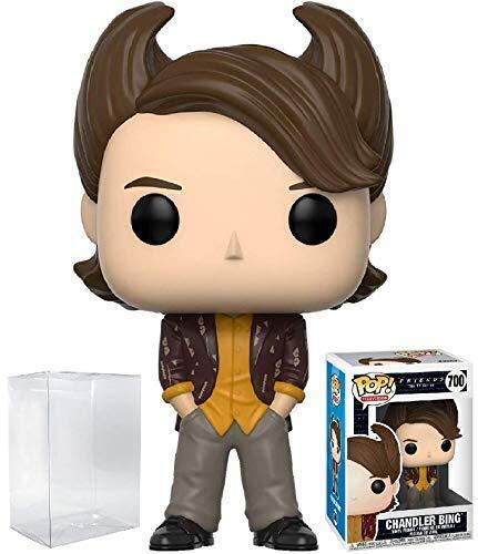 POP Friends - 80's Hair Chandler Bing Funko Vinyl Figure (Bundled with Compatibl