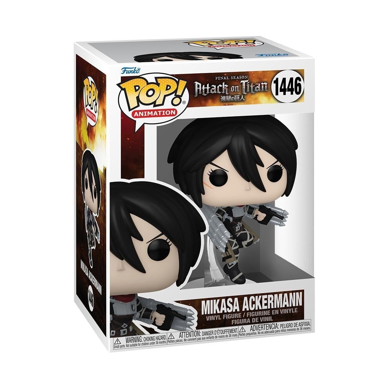 Funko Pop! Animation: Attack on Titan - Mikasa Ackermann