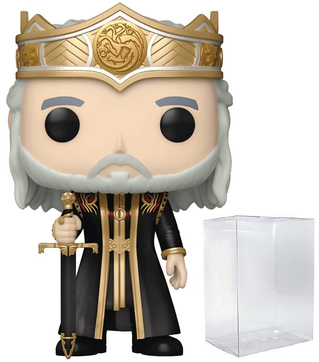 POP House of Dragon - Viserys Targaryen Funko Vinyl Figure (Bundled with Compati