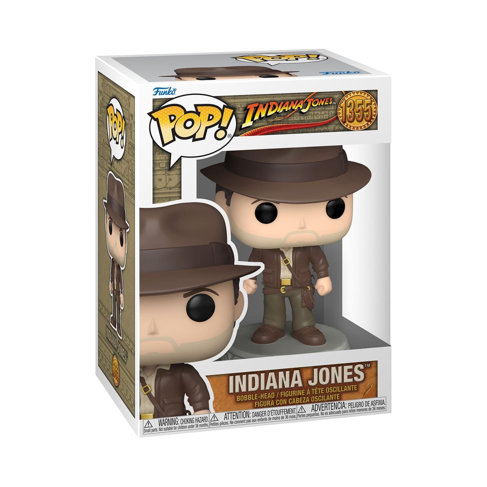 Funko Pop! Movies: Indiana Jones - Raiders of The Lost Ark, Indiana Jones