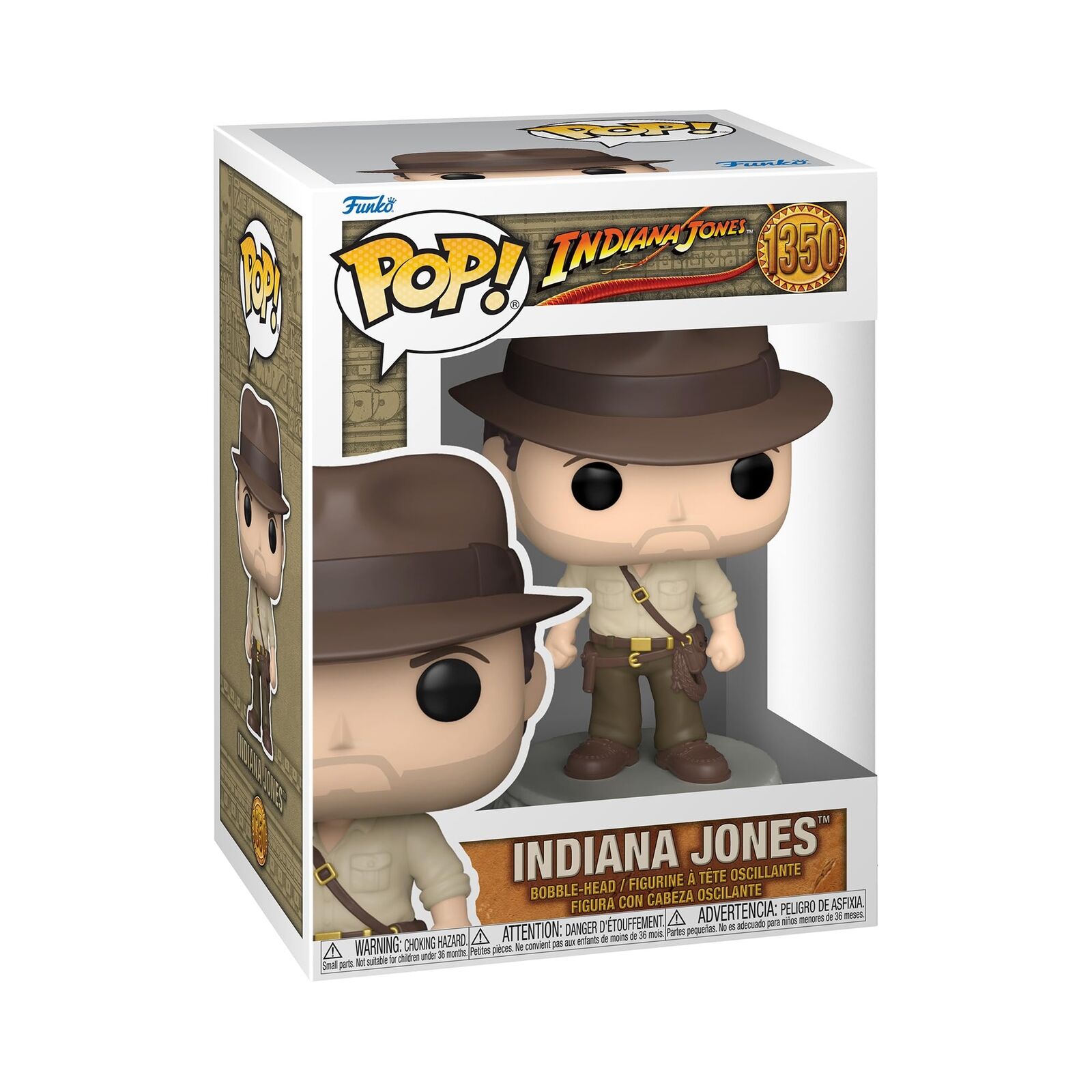 Funko Pop! Movies: Indiana Jones - Raiders of The Lost Ark, Indiana Jones