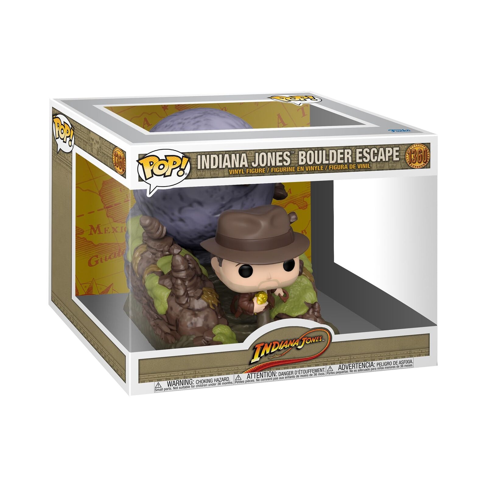 Funko Pop! Moment: Indiana Jones - Raiders of The Lost Ark, Indiana Jones Boulde