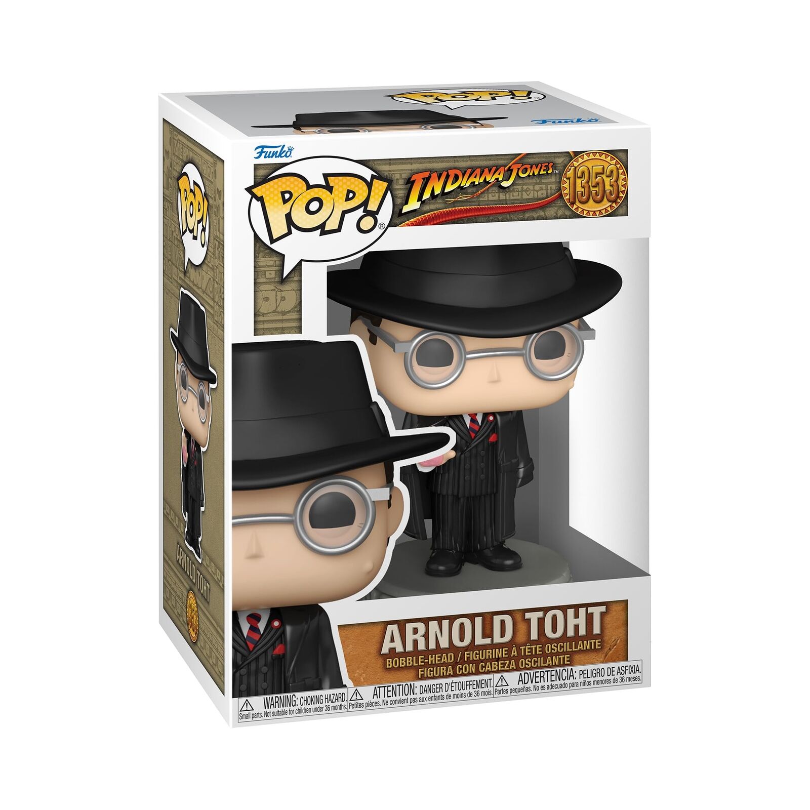 Funko Pop! Movies: Indiana Jones - Raiders of The Lost Ark, Arnold Toht