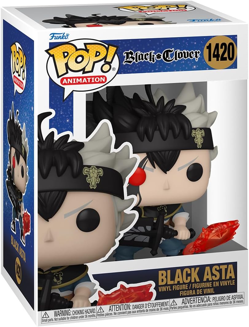 Funko Pop! Animation: Black Clover - Black Asta