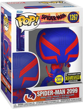 Load image into Gallery viewer, Funko Pop Spider-Man Across The Spider-Verse 2099 GITD Exclusive
