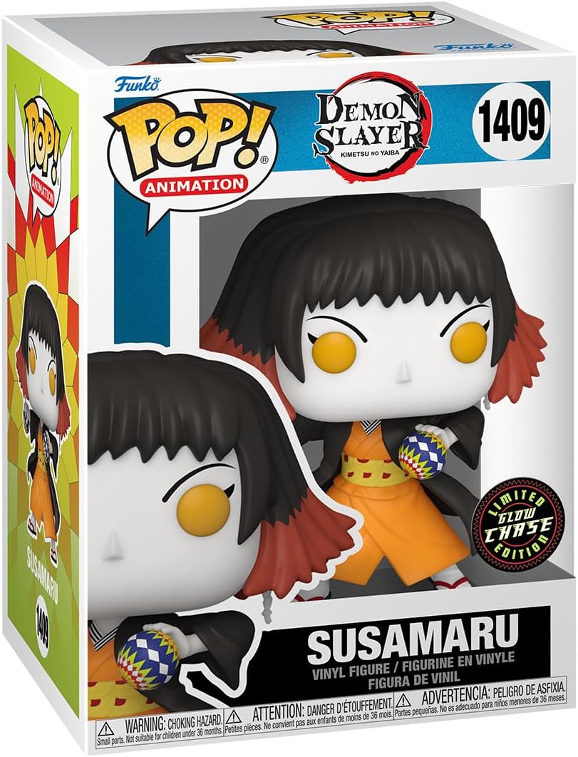 Funko Pop! Animation: Demon Slayer - Susamaru with Chase BUNDLE