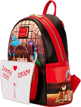 Load image into Gallery viewer, Loungefly Disney Monsters, Inc. Harryhausen&#39;s Takeout Boo Pop-Up Mini Backpack
