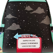 Load image into Gallery viewer, Loungefly Mickey &amp; Minnie Date Night Drive-In Lenticular Mini Backpack
