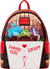 Load image into Gallery viewer, Loungefly Disney Monsters, Inc. Harryhausen&#39;s Takeout Boo Pop-Up Mini Backpack
