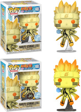 Load image into Gallery viewer, Funko Pop! Animation: Naruto Shippuden - Naruto Uzumaki in Kurama Link Mode with Rasengan Glow Chase &amp; Common Special Edition AAA Anime Exclusive Vinyl Figures Bundle #1469
