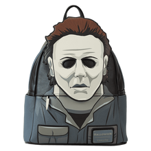 Load image into Gallery viewer, Loungefly Halloween Michael Myers Mask Cosplay Mini Backpack
